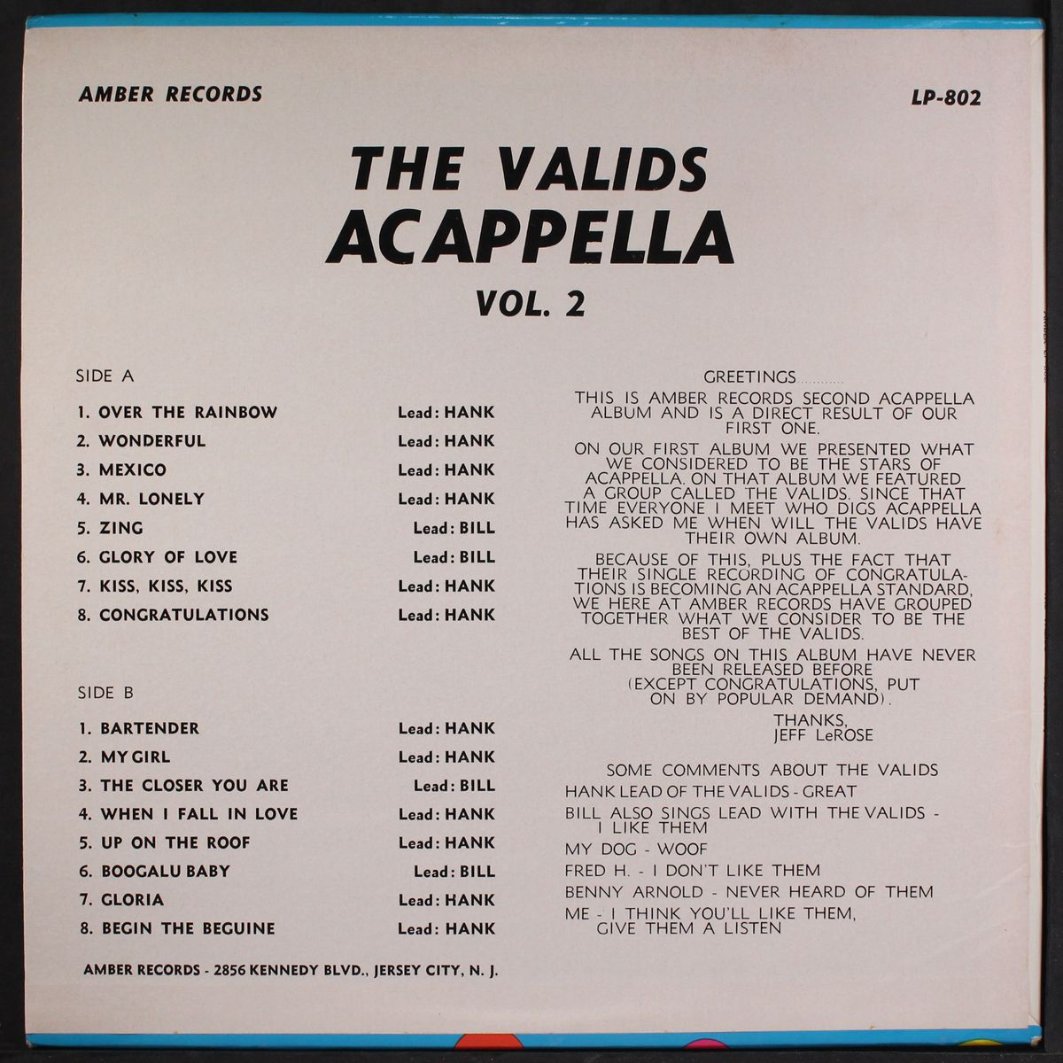 acappella, vol. 2 by VALIDS
