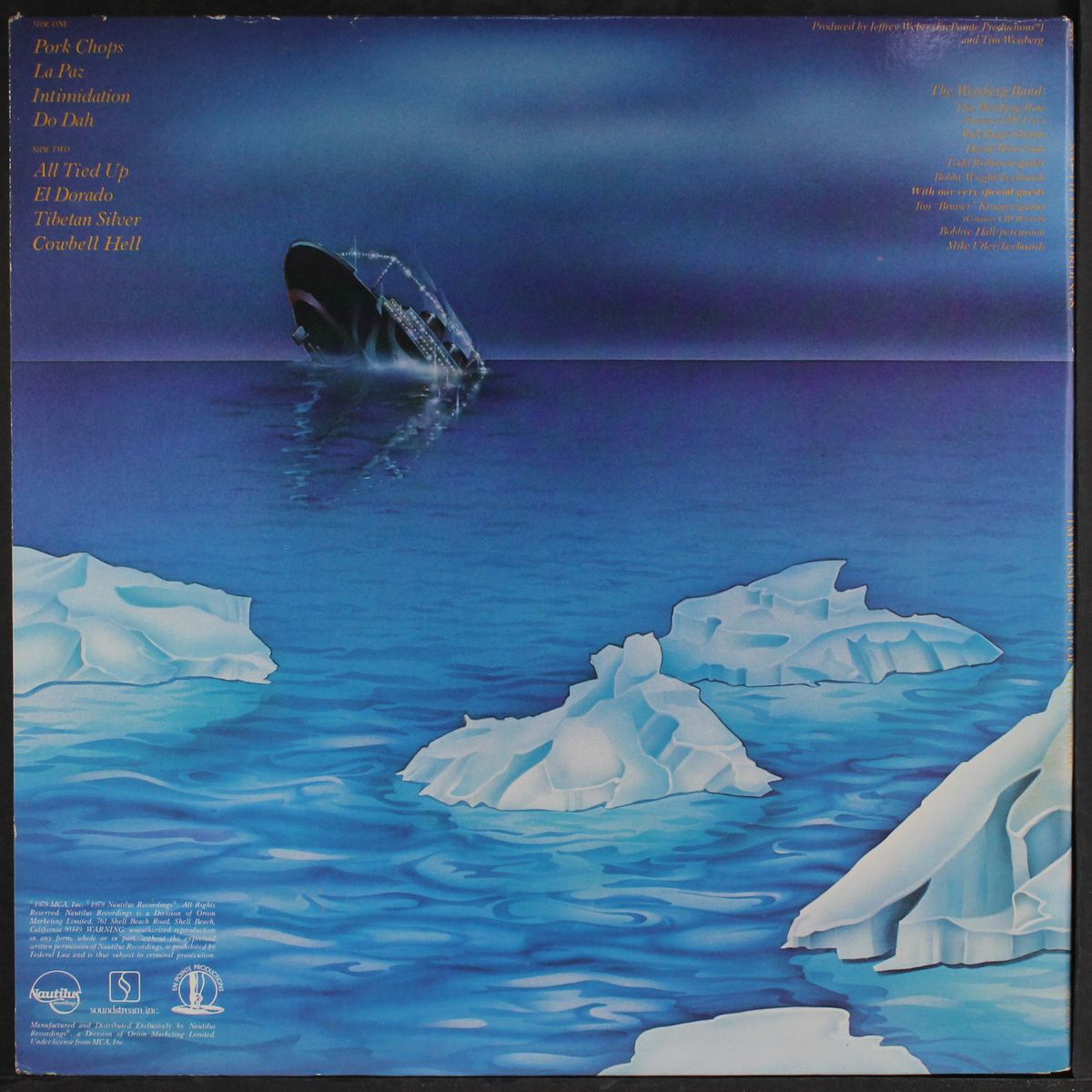 the tip of the weisberg by TIM WEISBERG