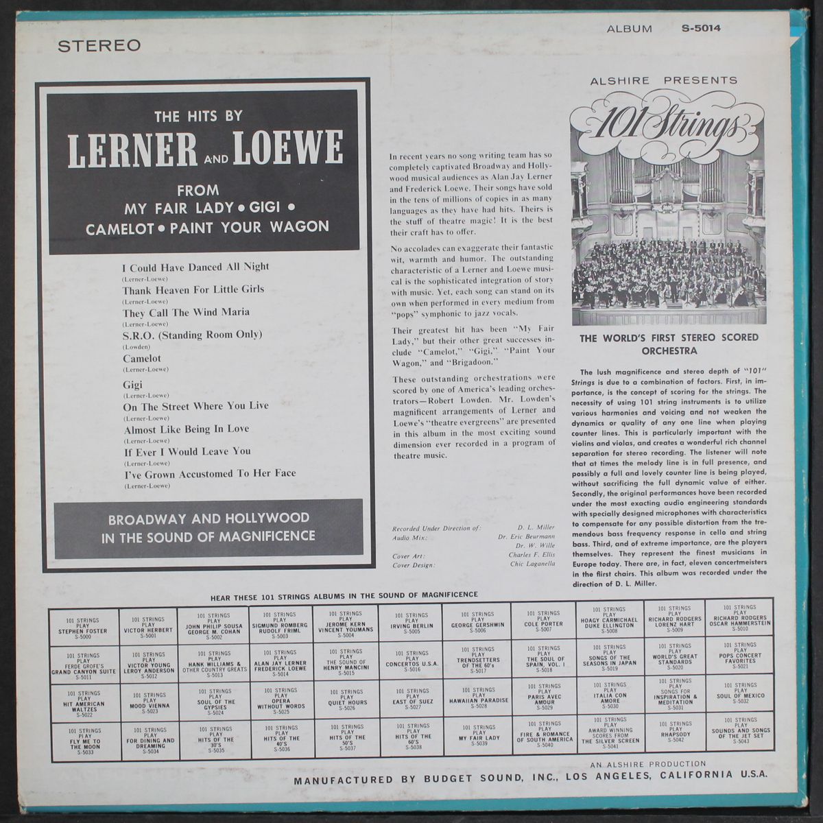 lerner and loewe by 101 STRINGS