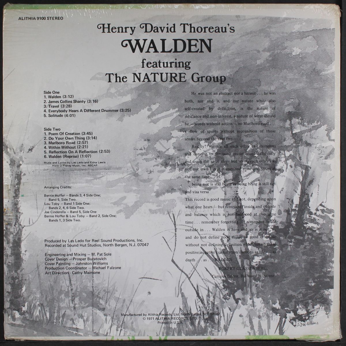 henry david thoreau's walden by NATURE