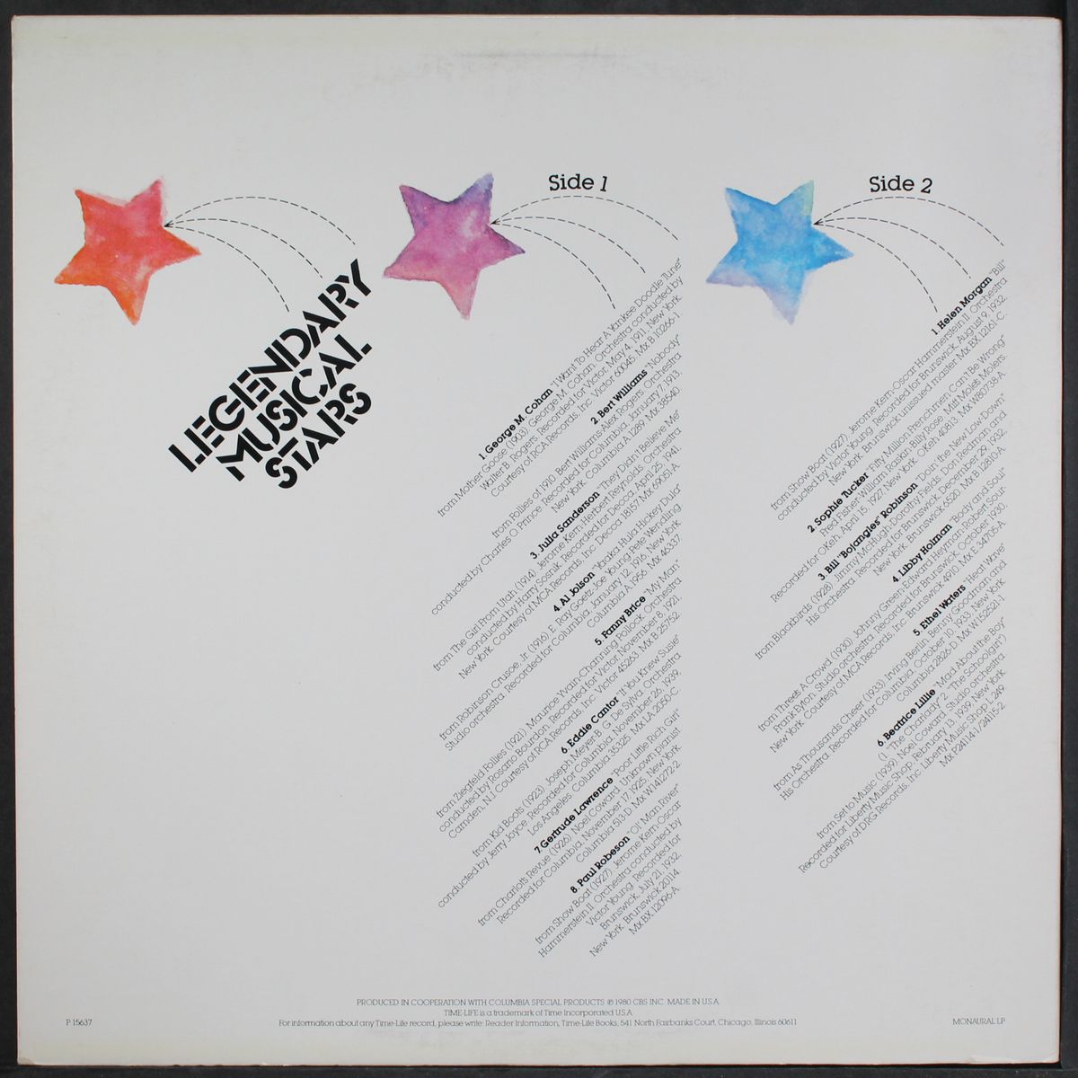 legendary musical stars by VARIOUS