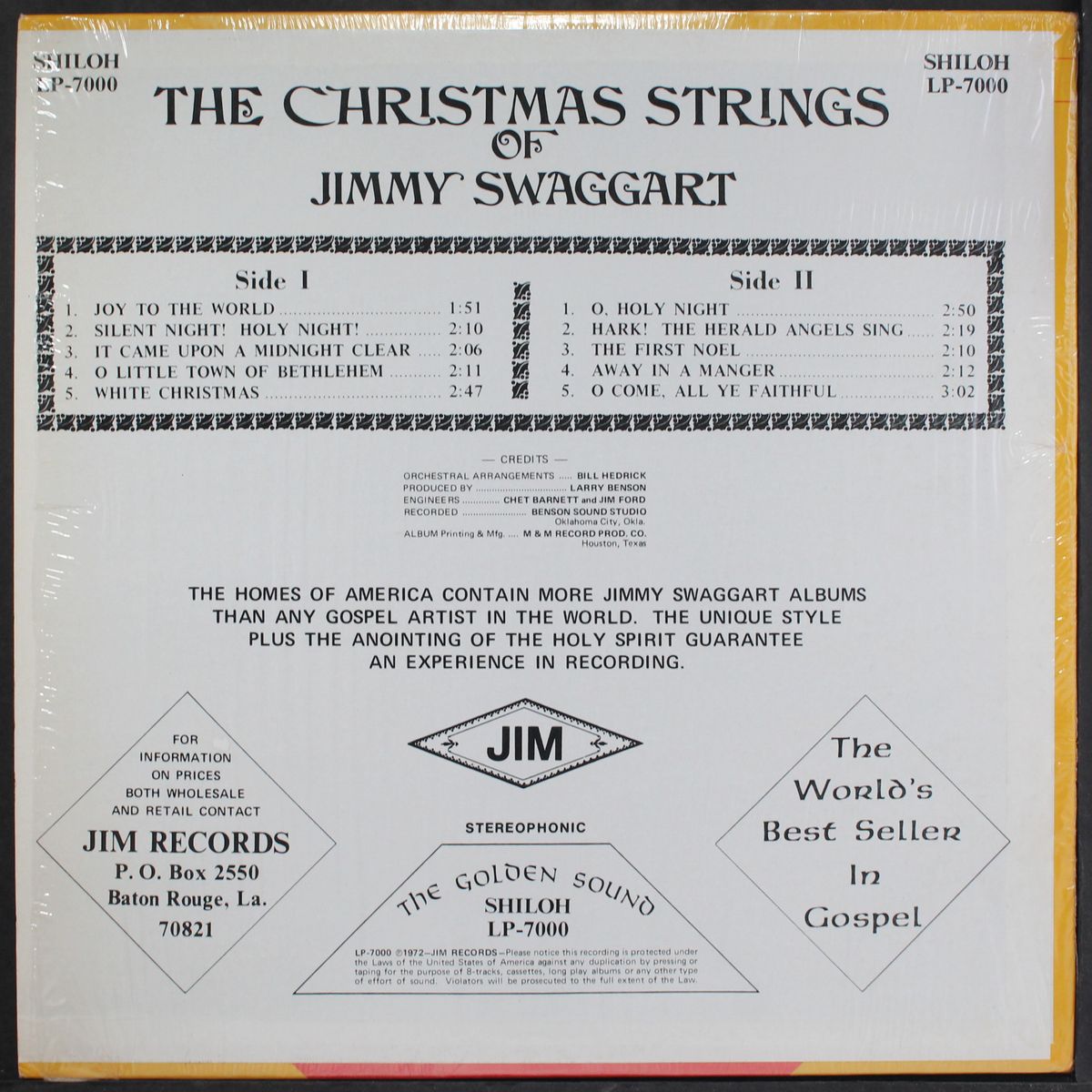 the christmas strings of jimmy swaggart by JIMMY SWAGGART