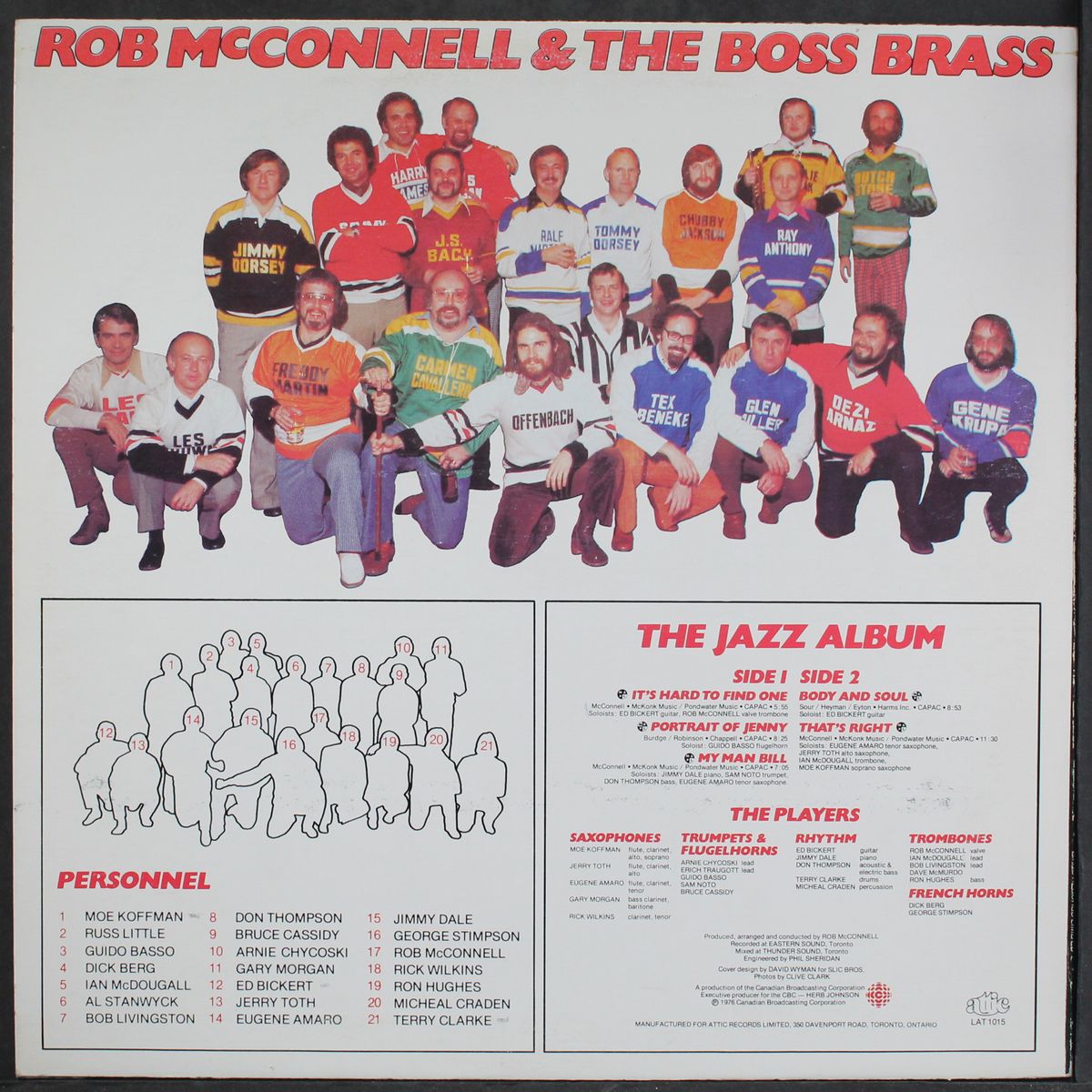 the jazz album by ROB MCCONNELL & BOSS BRASS