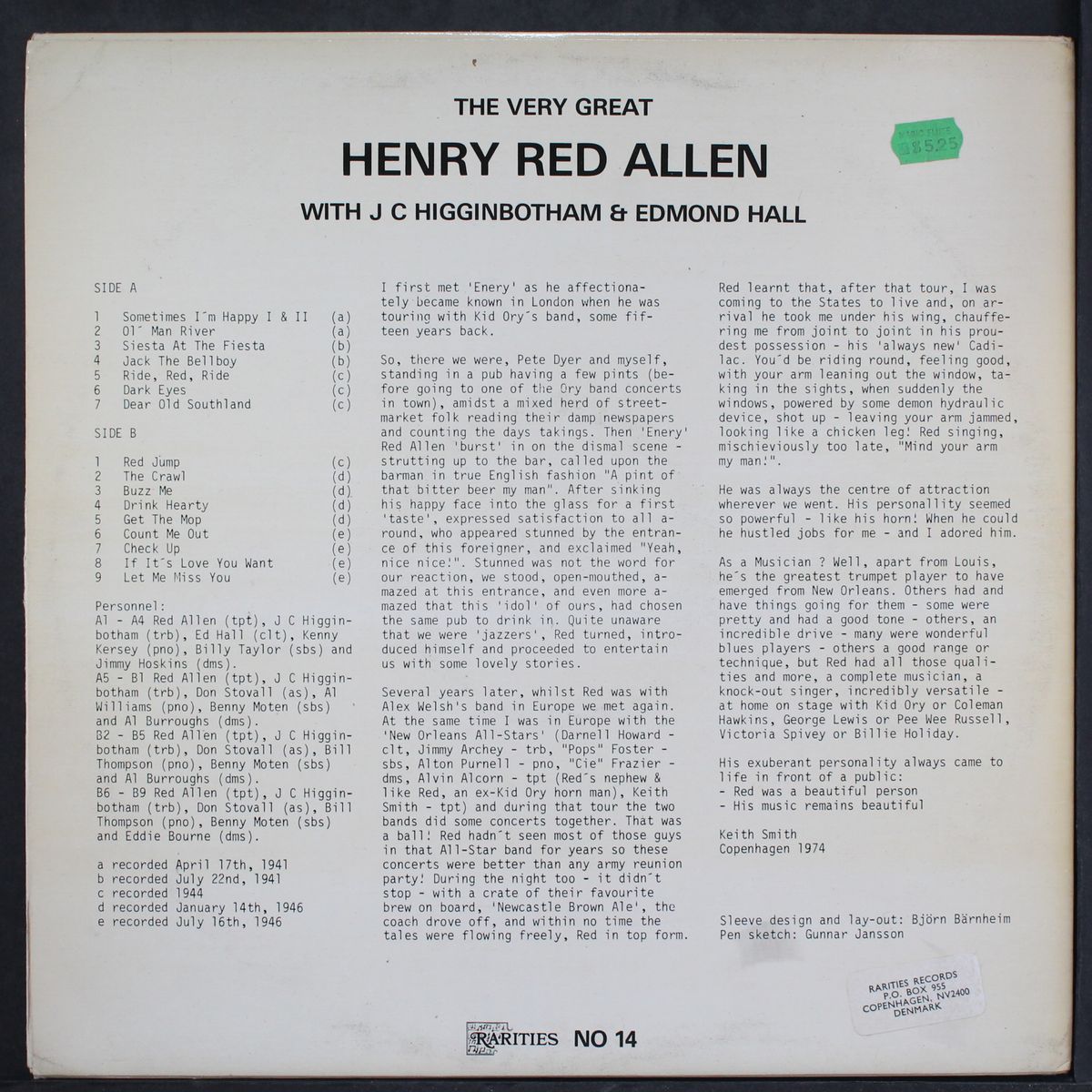 the very great by HENRY 'RED' ALLEN