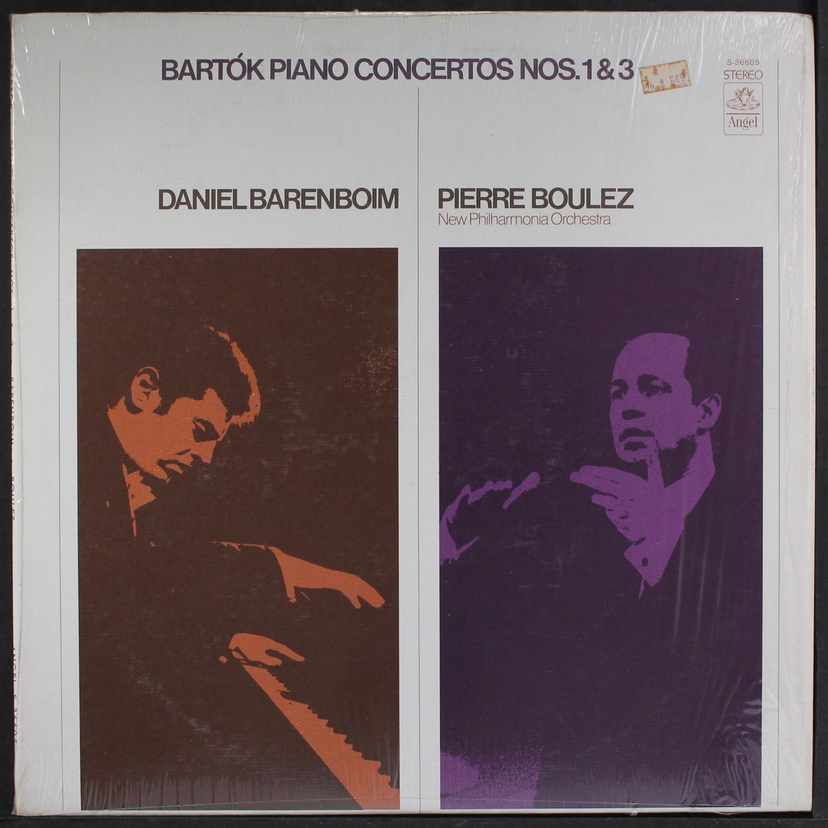 bartok: piano concertos nos. 1 & 3 by DANIEL BARENBOIM