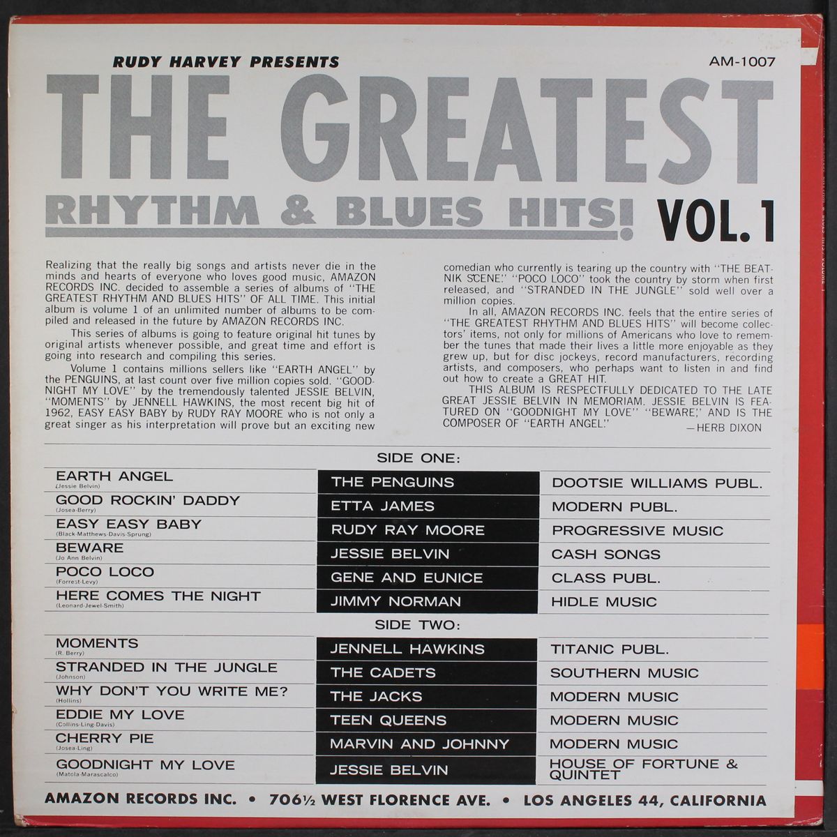 greatest rhythm & blues hits!, vol. 1 by VARIOUS
