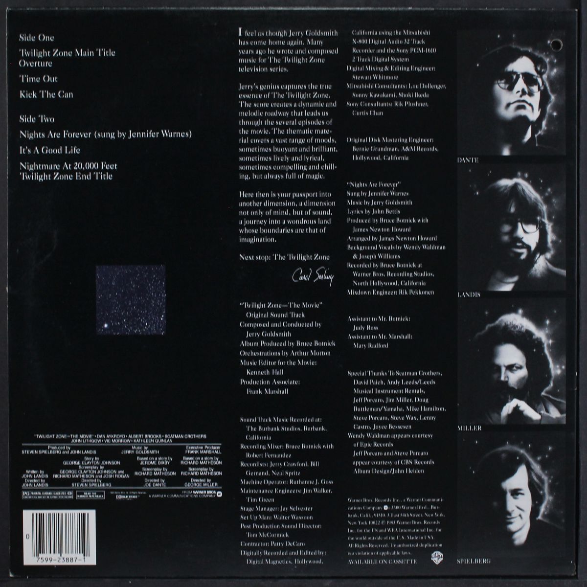 twilight zone - the movie by SOUNDTRACK
