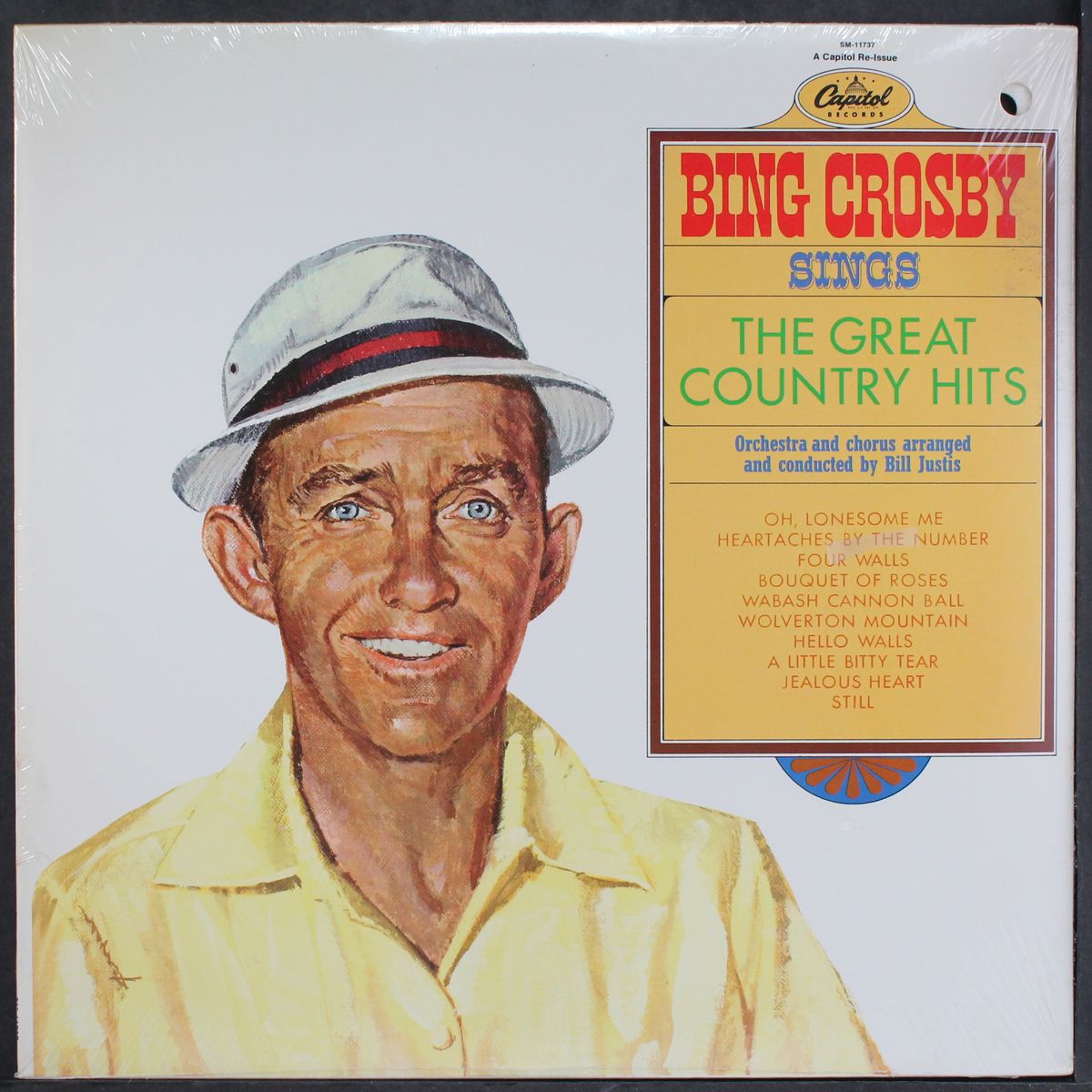 sings the great country hits by BING CROSBY