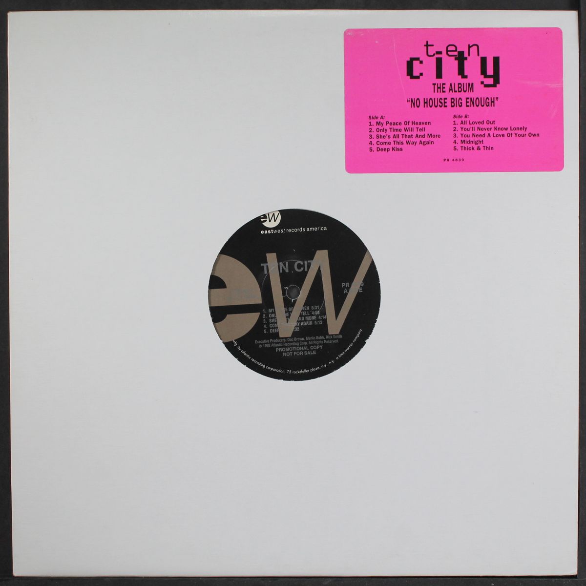 no house big enough by TEN CITY