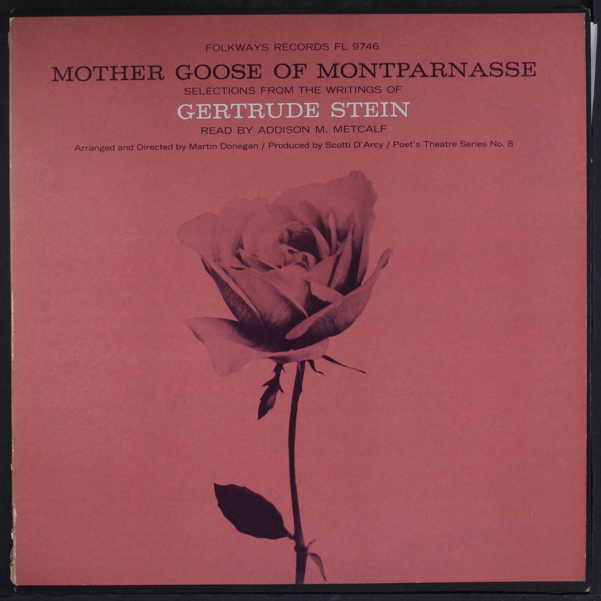 mother goose of montparnasse, read by addison m. metcalfe by GERTRUDE STEIN