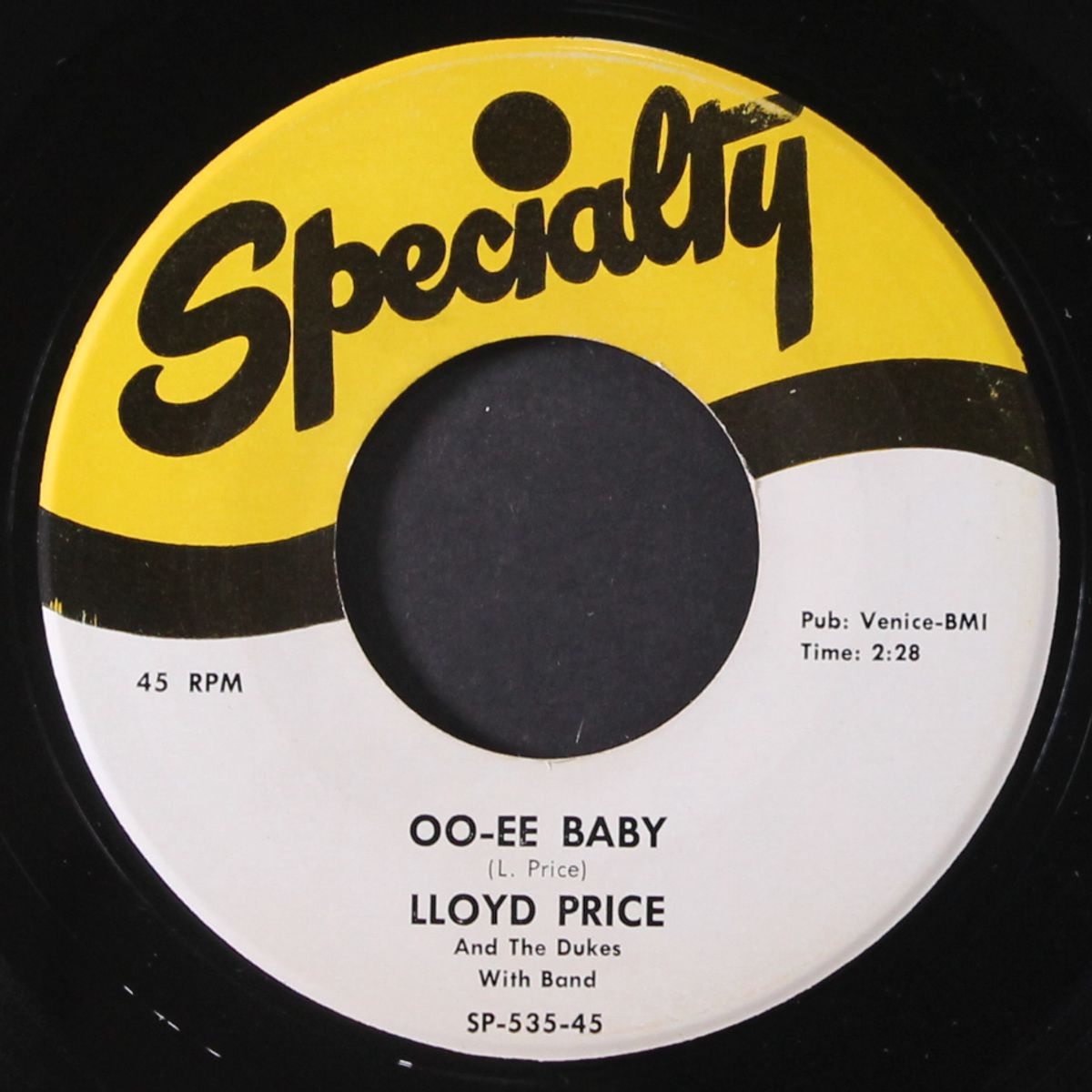 chee-koo baby / oo-ee baby by LLOYD PRICE & DUKES