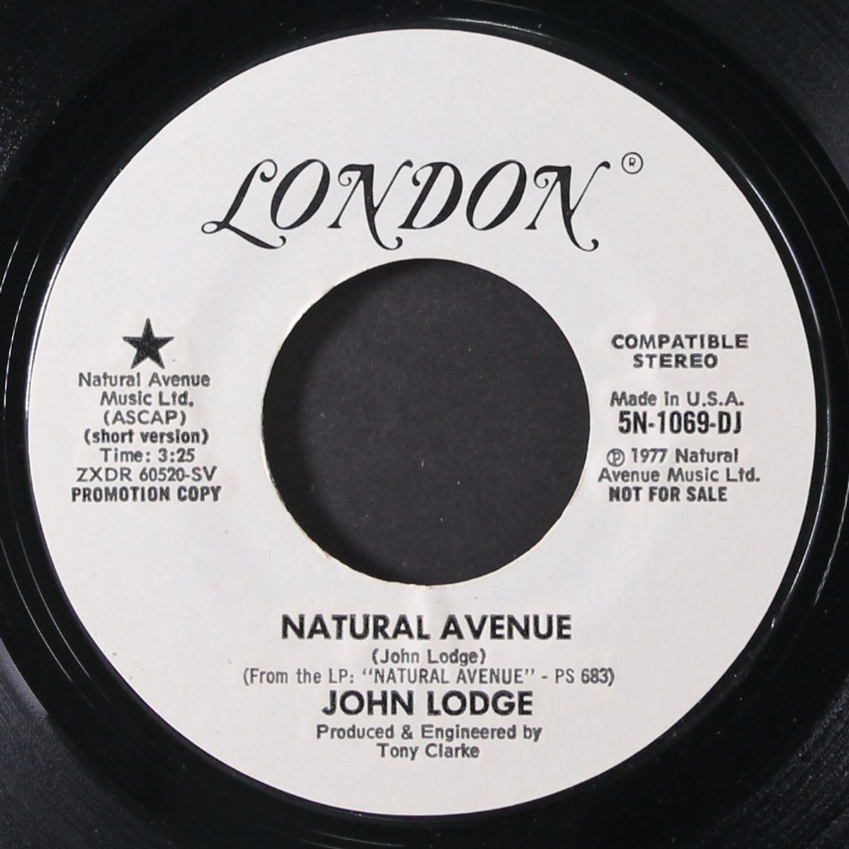 natural avenue / same by JOHN LODGE