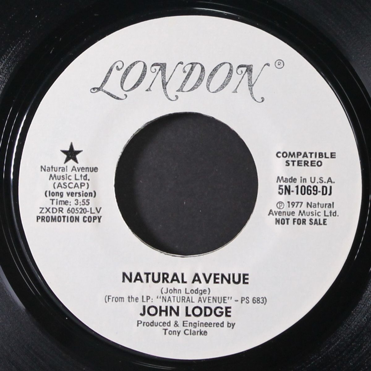 natural avenue / same by JOHN LODGE