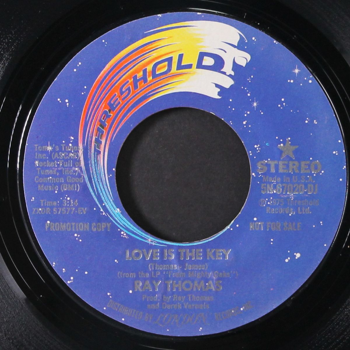 love is the key / mono by RAY THOMAS