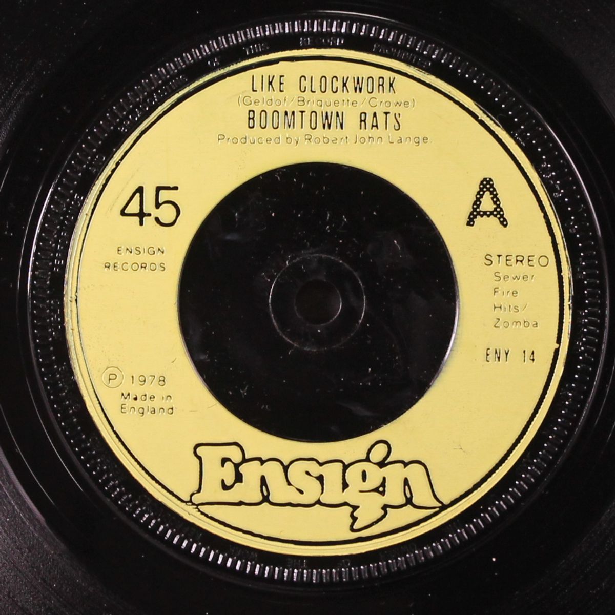 like clockwork / how do you do? by BOOMTOWN RATS