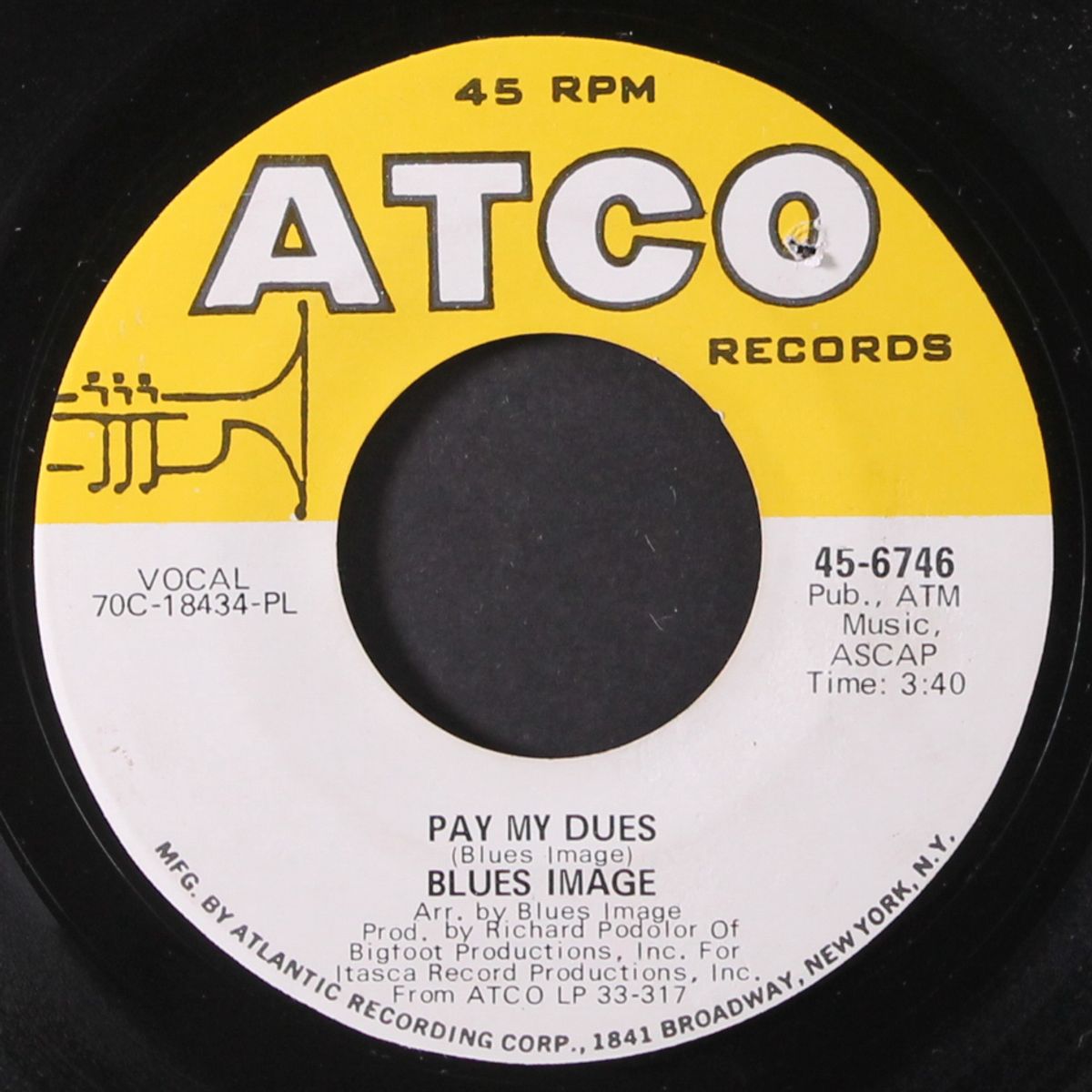 ride captain ride / pay my dues by BLUES IMAGE