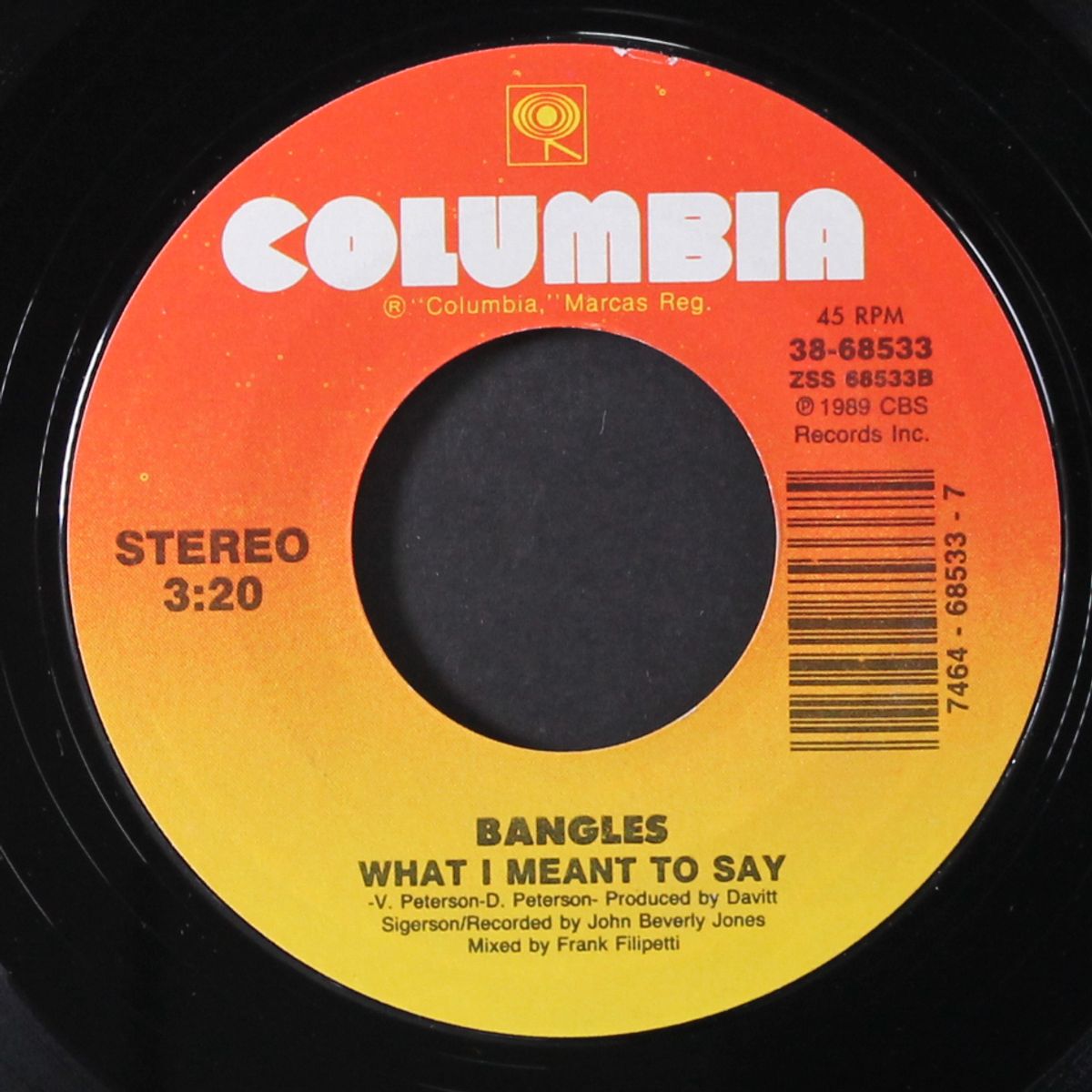 eternal flame / what i meant to say by BANGLES