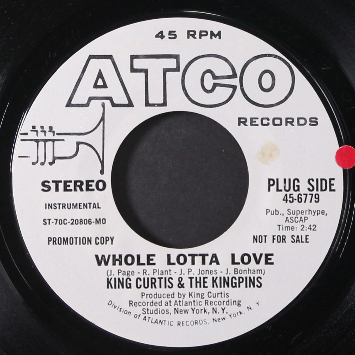 whole lotta love / mono by KING CURTIS