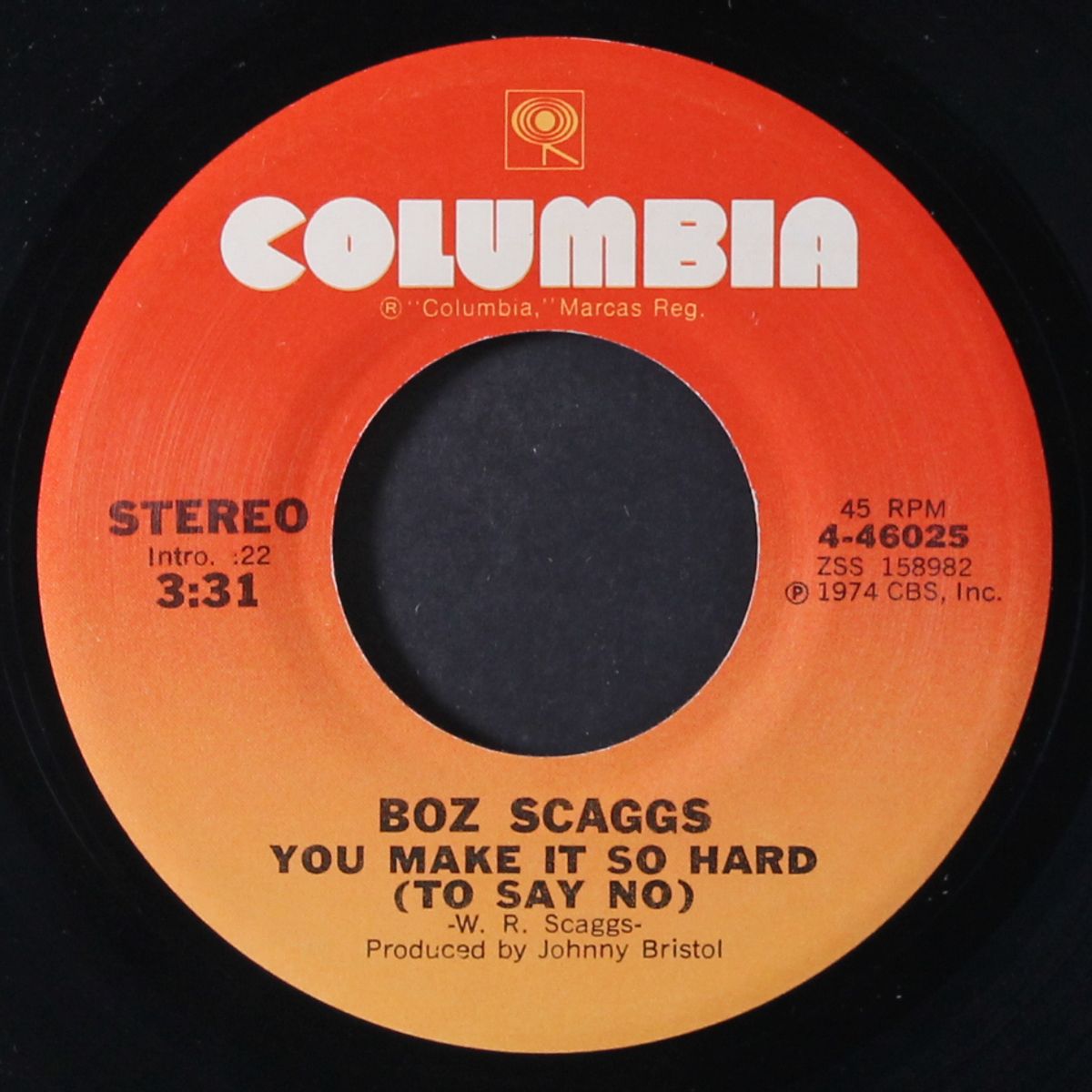 you make it so hard / there is someone else by BOZ SCAGGS