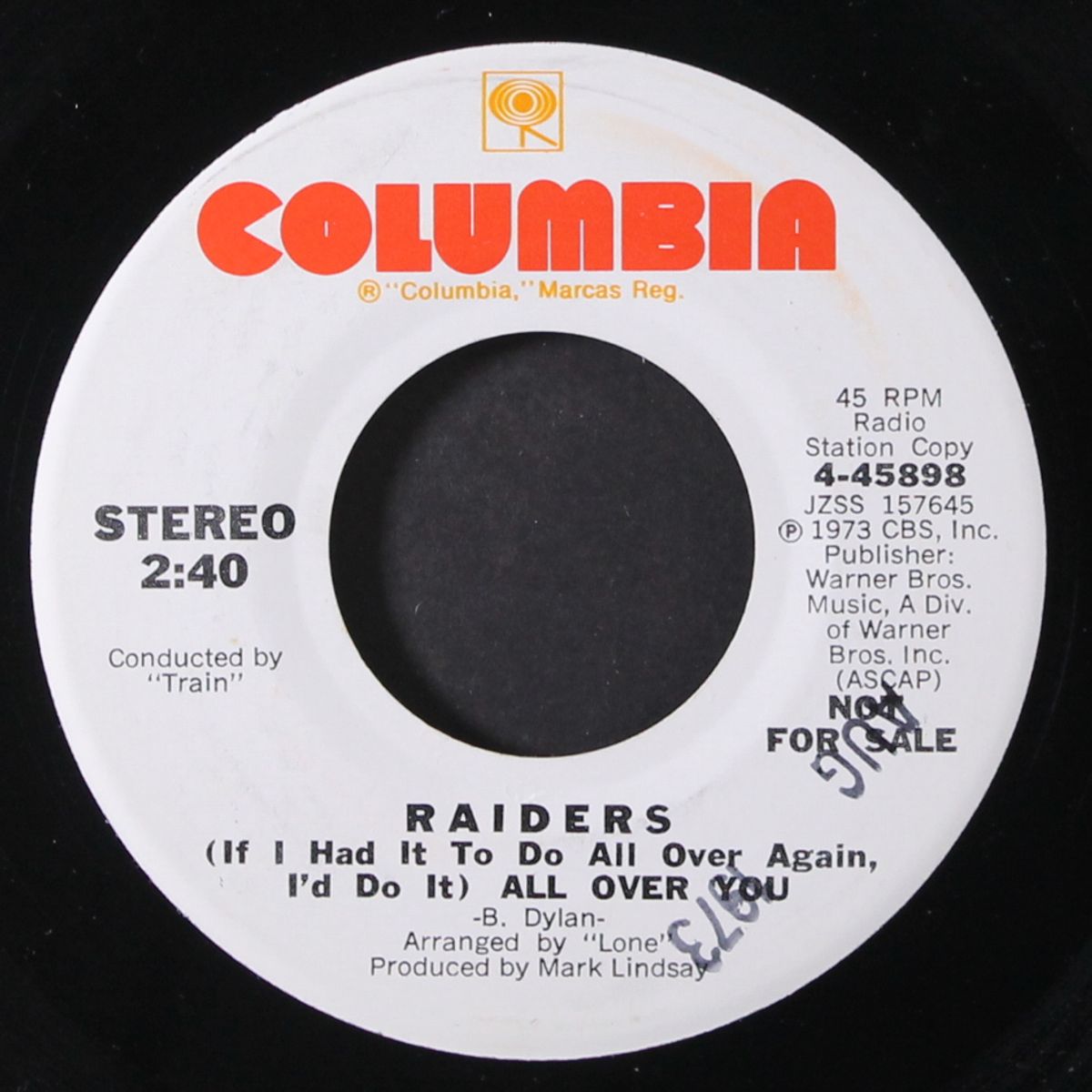 (if i had it to do all over again i'd do it) all over you by RAIDERS