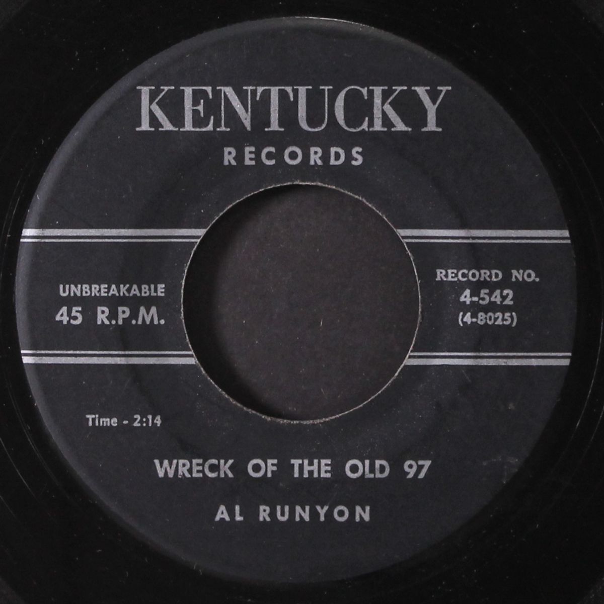 rhumba boogie / wreck of the old 97 by AL RUNYON