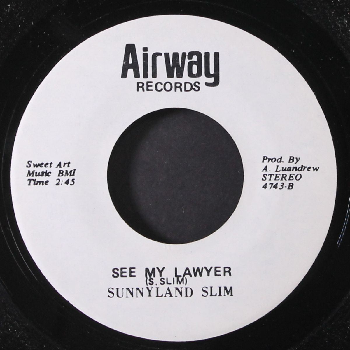got a thing going on / see my lawyer by SUNNYLAND SLIM