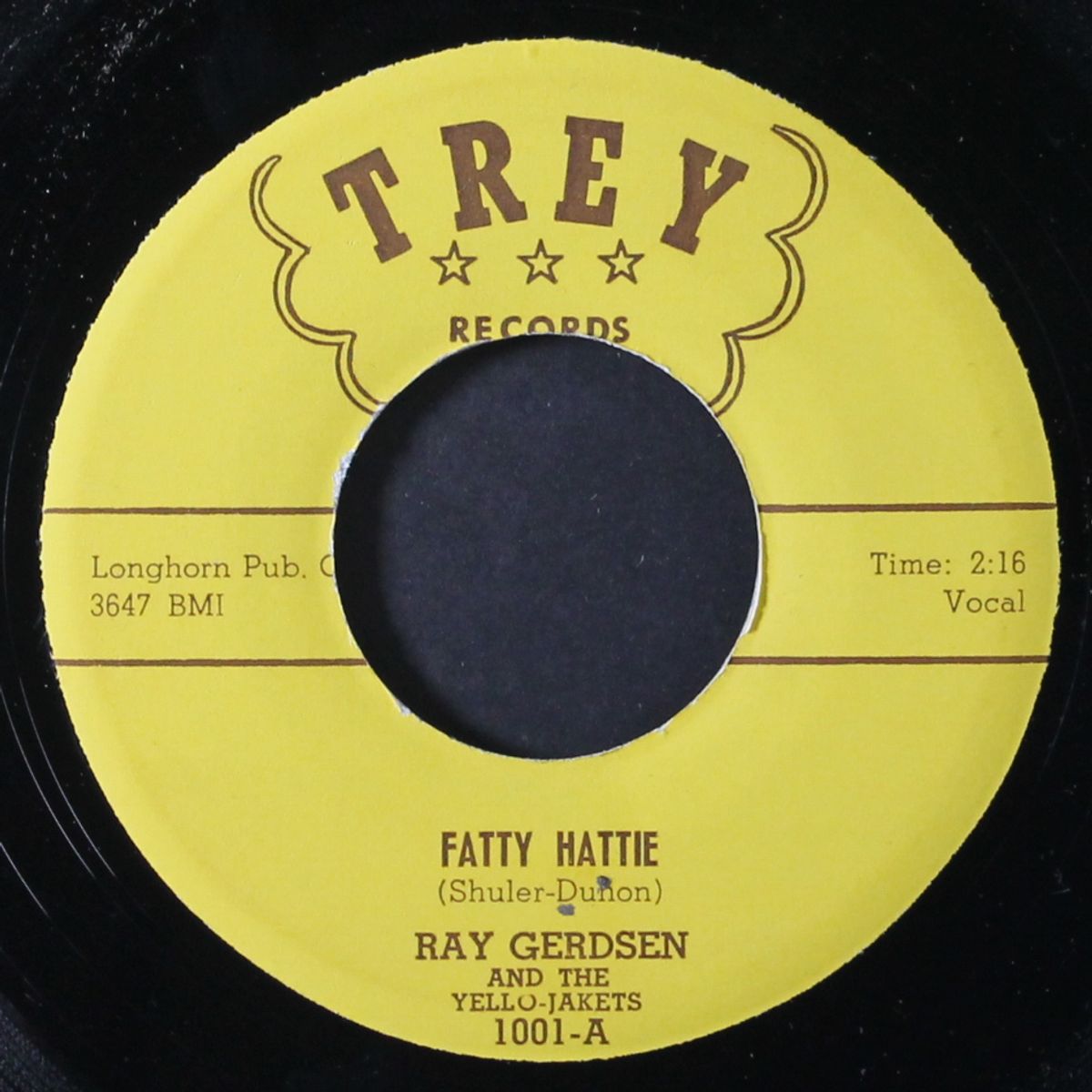 fatty hattie / so what by RAY GERDSEN / JOHNNY DUHON