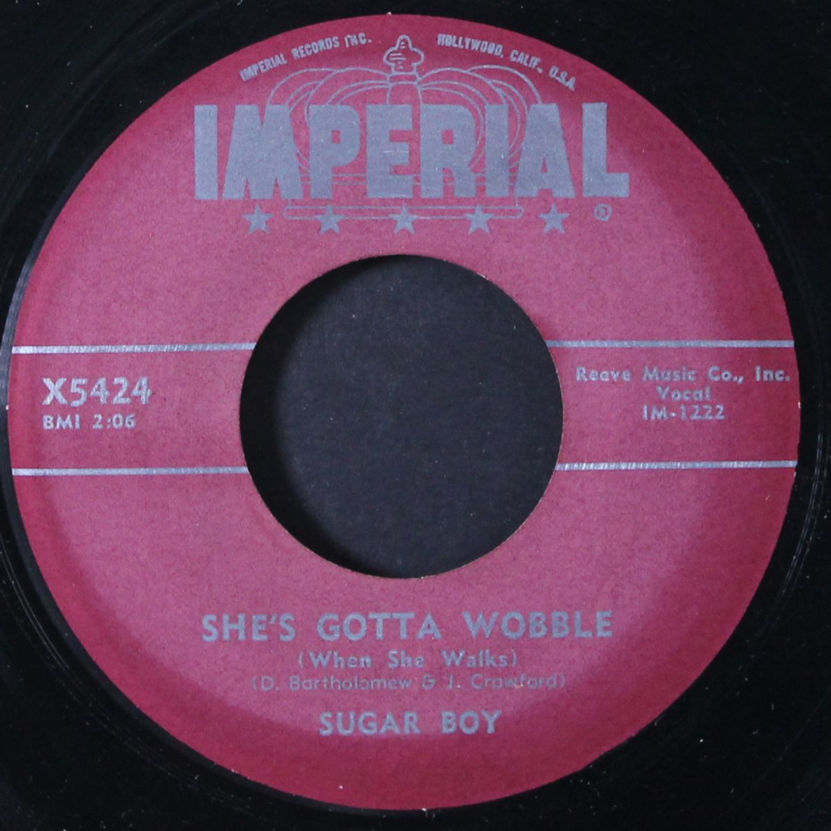 she's gotta wobble / you gave me love by SUGAR BOY