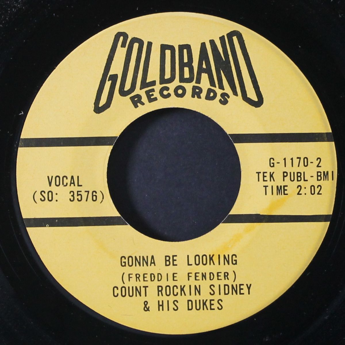 gonna be looking / shed so many tear's by COUNT ROCKIN SIDNEY