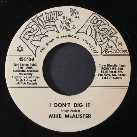 MIKE MCALISTER