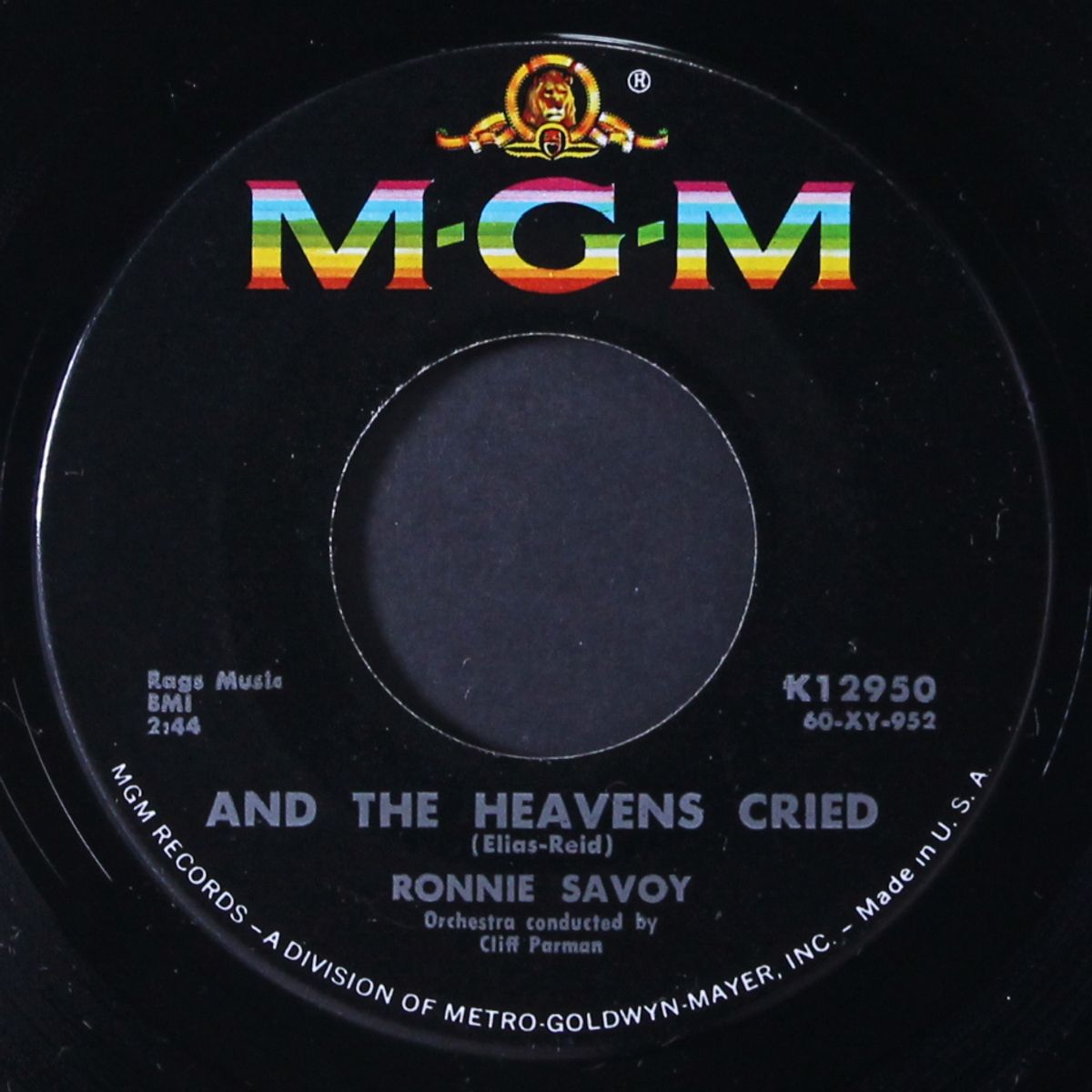 and the heavens cried / the big chain by RONNIE SAVOY