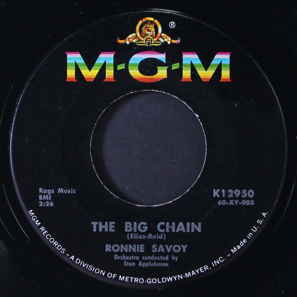 and the heavens cried / the big chain by RONNIE SAVOY