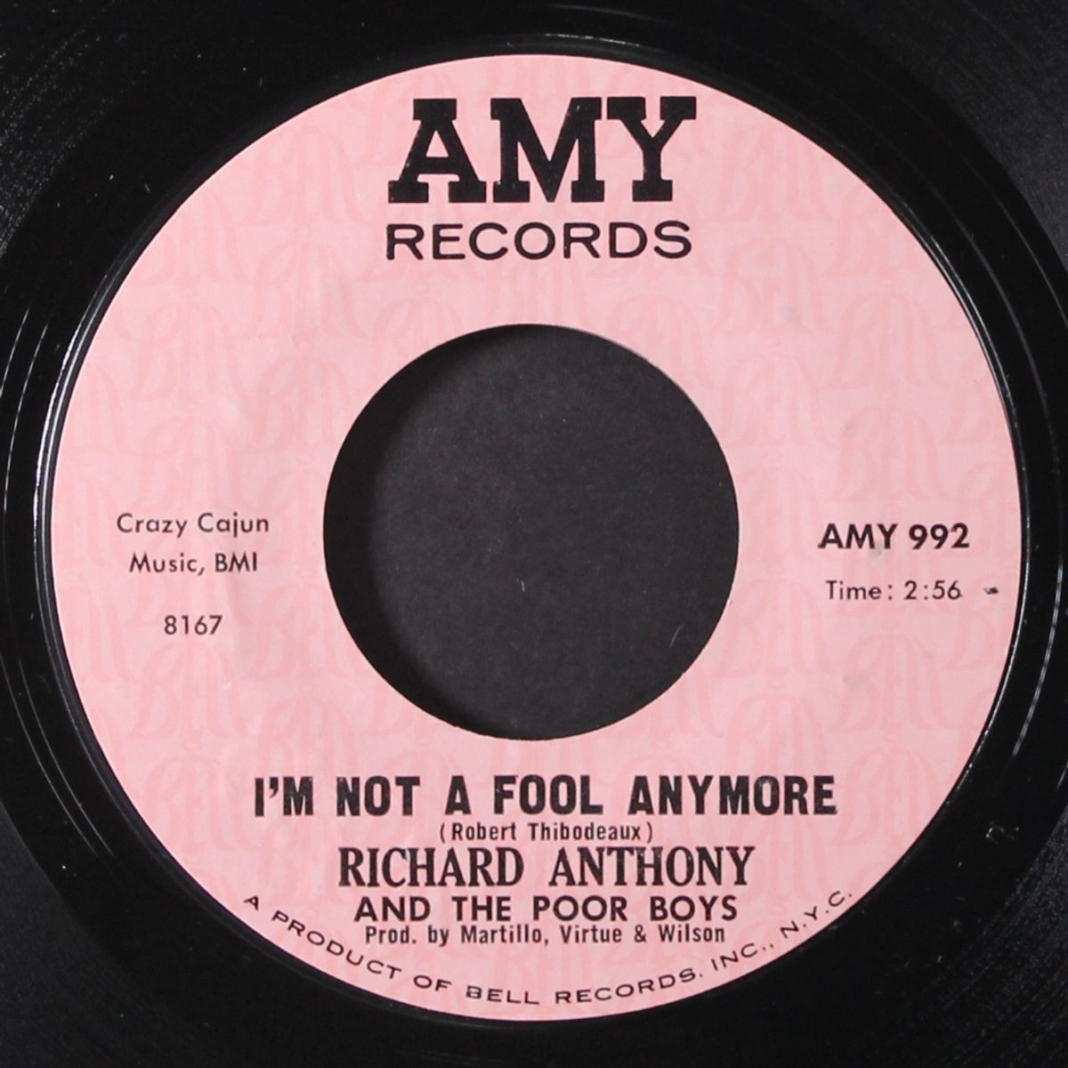 i'm not a fool anymore by RICHARD ANTHONY & POOR BOYS