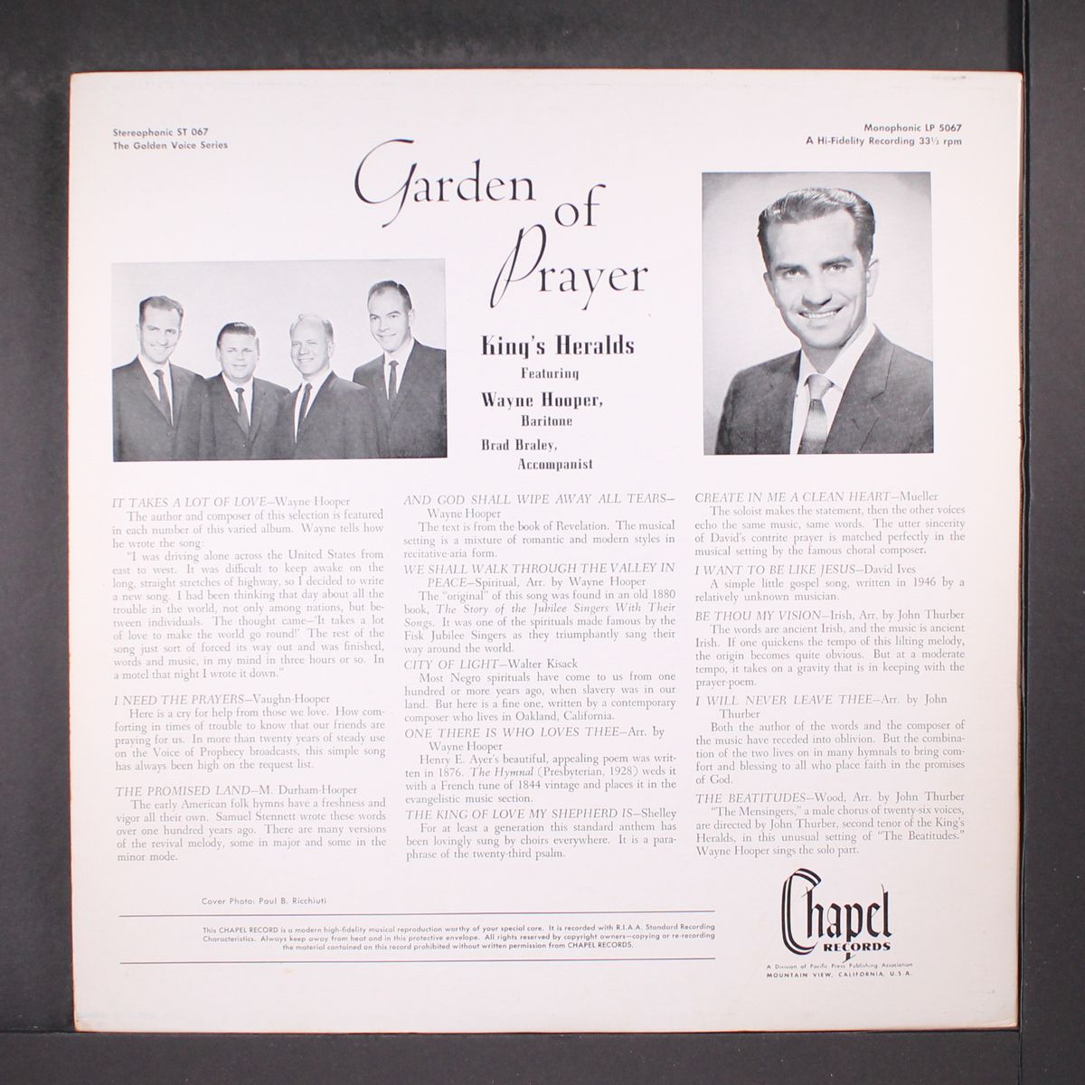 garden of prayer by KING'S HERALDS