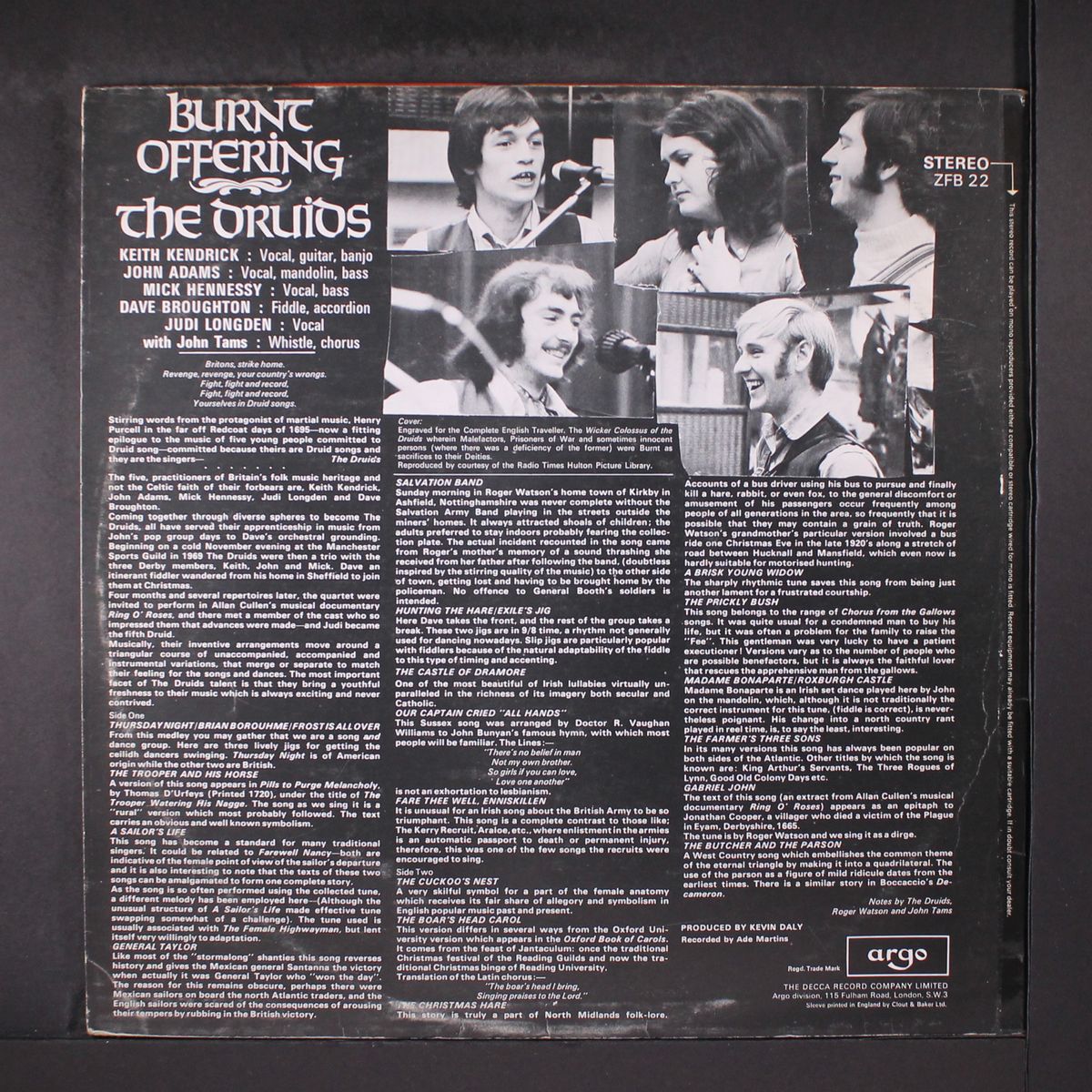 burnt offering by DRUIDS