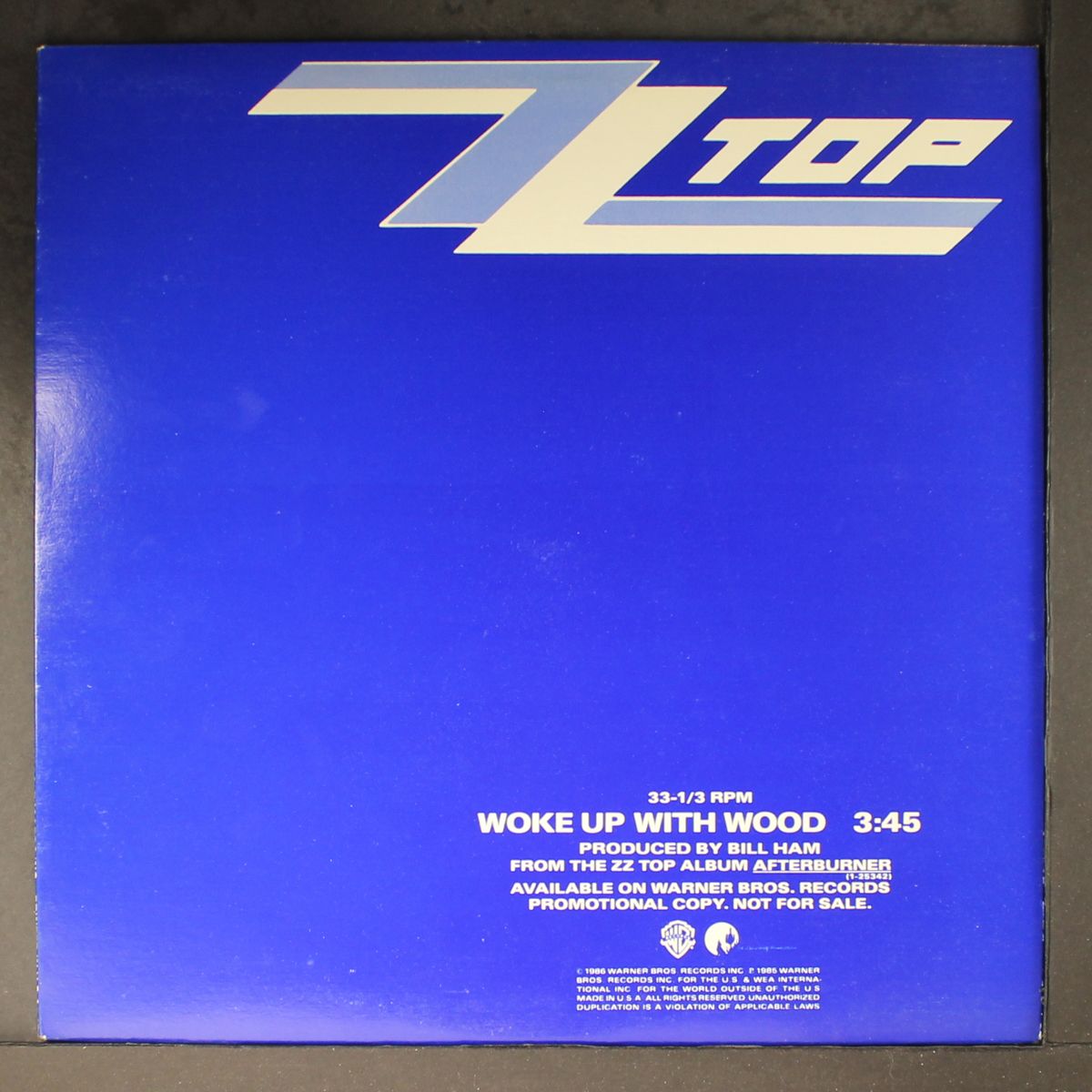 woke up with wood / same by ZZ TOP