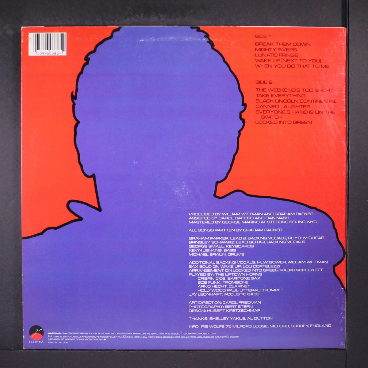steady nerves by GRAHAM PARKER
