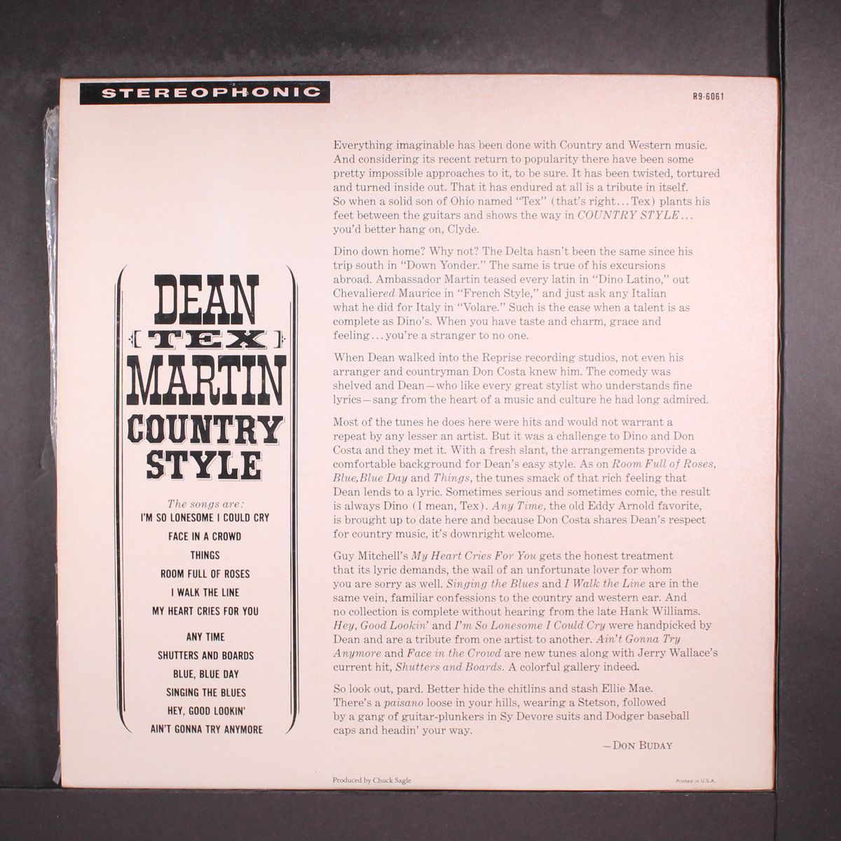 country style by DEAN MARTIN