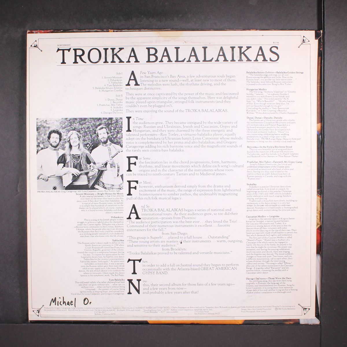 standing room only by TROIKA BALALAIKAS