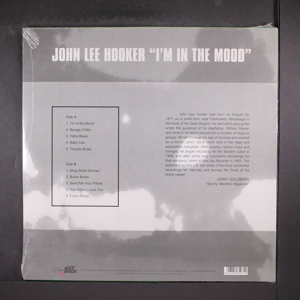 i'm in the mood by JOHN LEE HOOKER