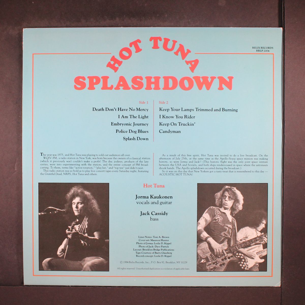 splashdown by HOT TUNA