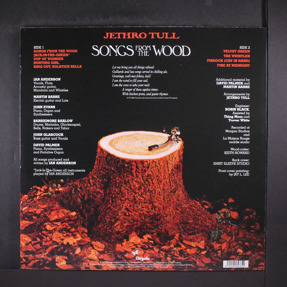 songs from the wood by JETHRO TULL