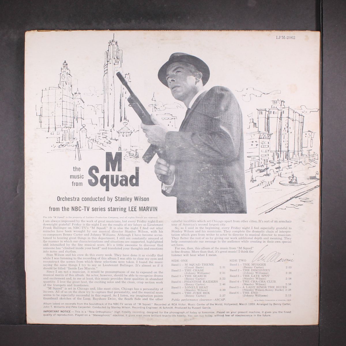 the music from m squad by STANLEY WILSON