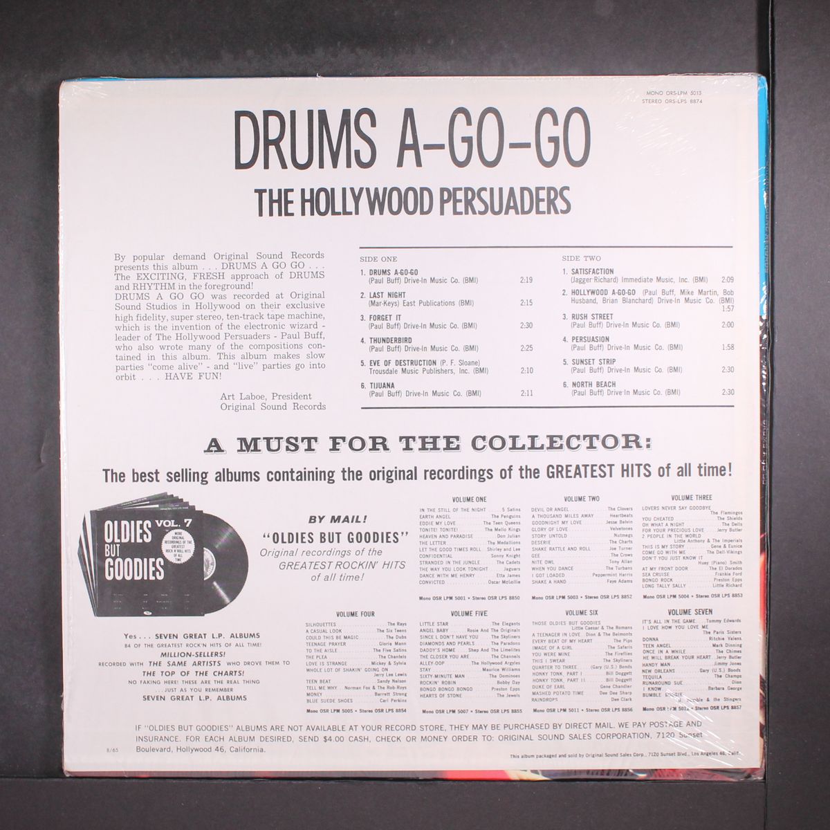 drums a go-go by HOLLYWOOD PERSUADERS