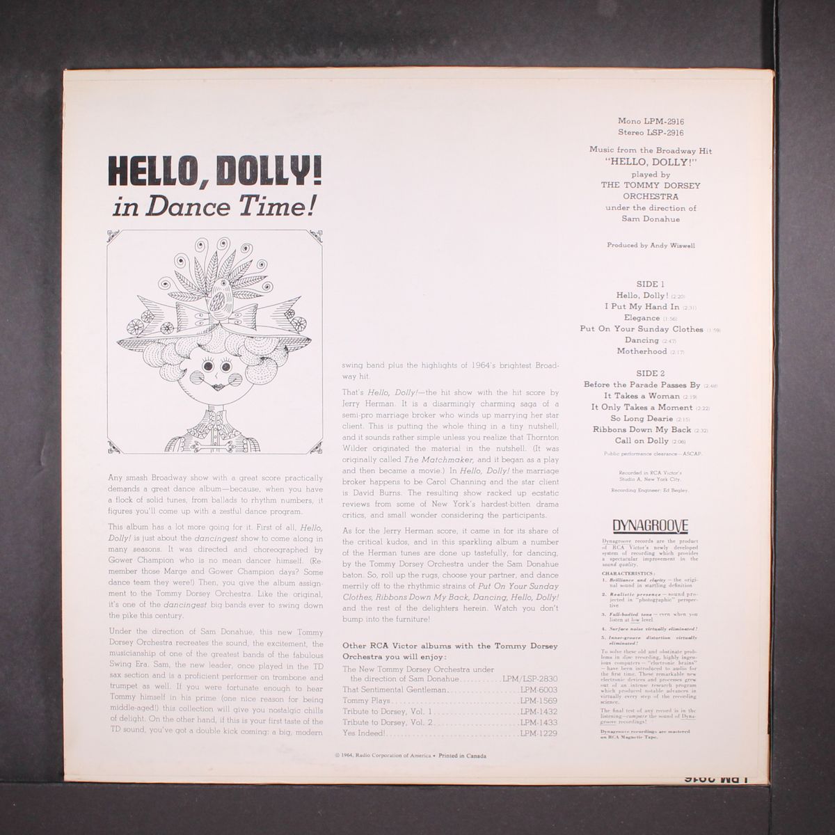 hello, dolly by TOMMY DORSEY