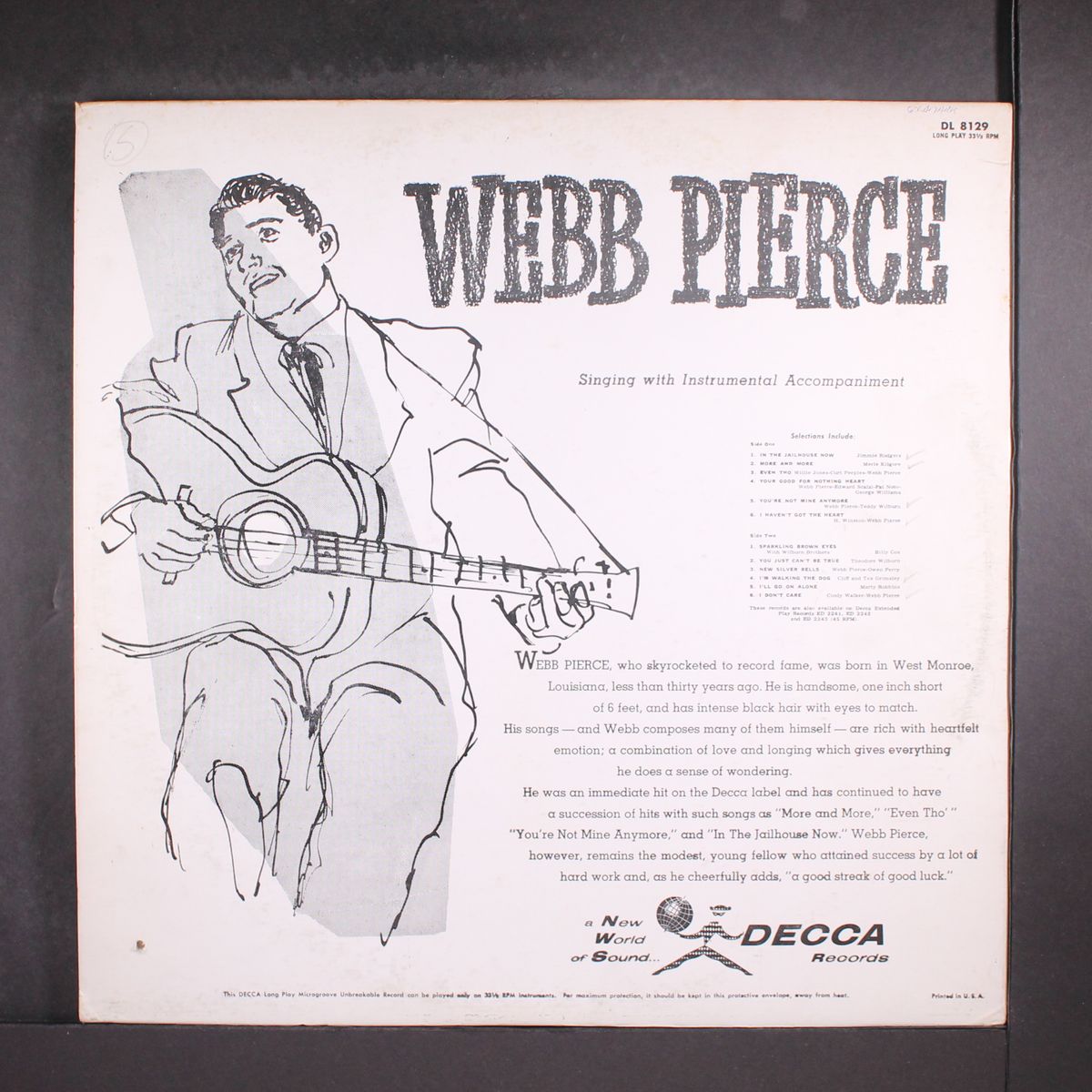 webb pierce by WEBB PIERCE