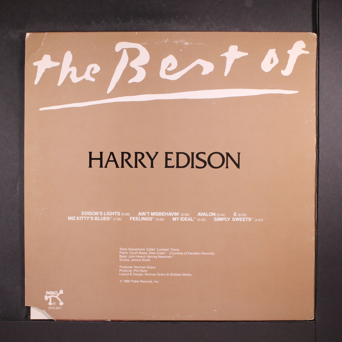 best of by HARRY EDISON
