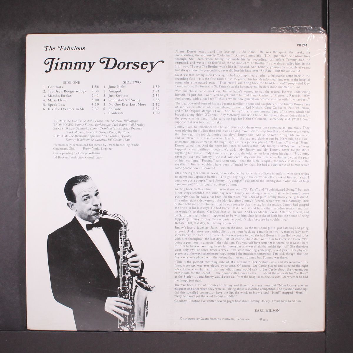 the fabulous by JIMMY DORSEY