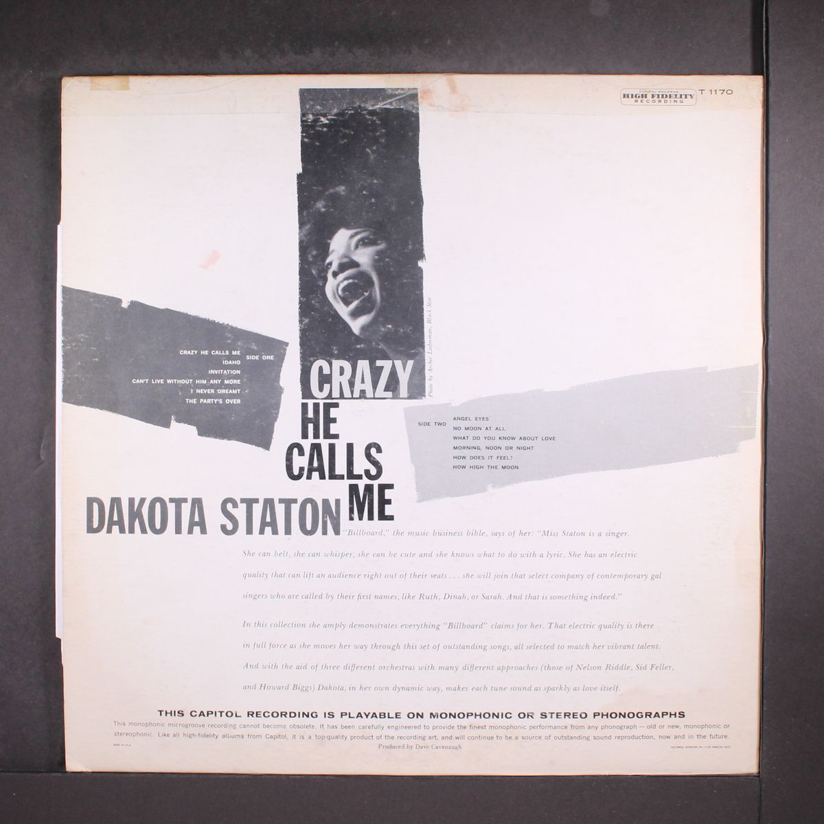 crazy he calls me by DAKOTA STATON