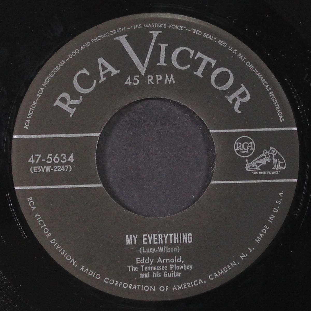 second fling / my everything by EDDY ARNOLD
